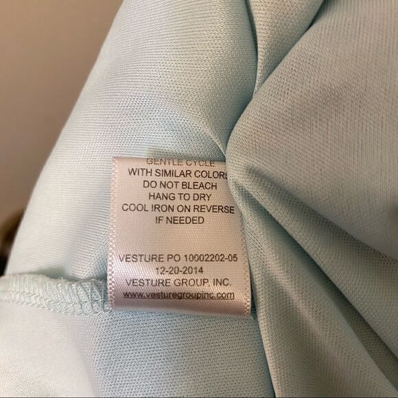 Pinky blue crochet sheer chiffon summer keyhole hi low lace boho dress 14 - Picture 8 of 9